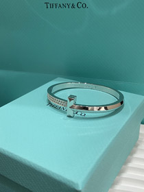 Tiffany full diamond moissanite diamond T-shaped buckle bracelet bracelet-0166