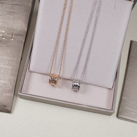 Bulgari Spring Necklace Rose Gold Mini Necklace -0246