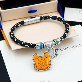 Louis Vuitton LV colorful beads and crab decoration bracelet-0282