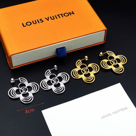 Louis Vuitton LV hollow round flower earrings-0286