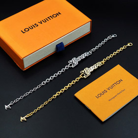 Louis Vuitton LV letter enamel bracelet-0295