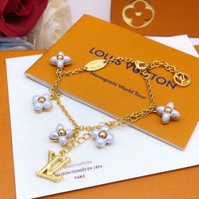 Louis Vuitton LV flower letter bracelet-0357