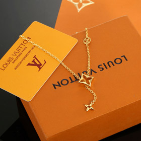 Louis Vuitton LV Floral Clover Necklace-0402
