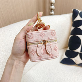 Louis Vuitton LV Mini Cosmetic Bag Coin Purse Keychain Pendant Ornament-0425