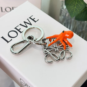 Loewe Octopus Keychain Bag Charm-0491
