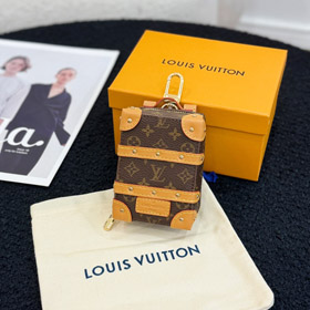 Louis Vuitton LV Mini Backpack Box Bag Keychain Pendant-0532